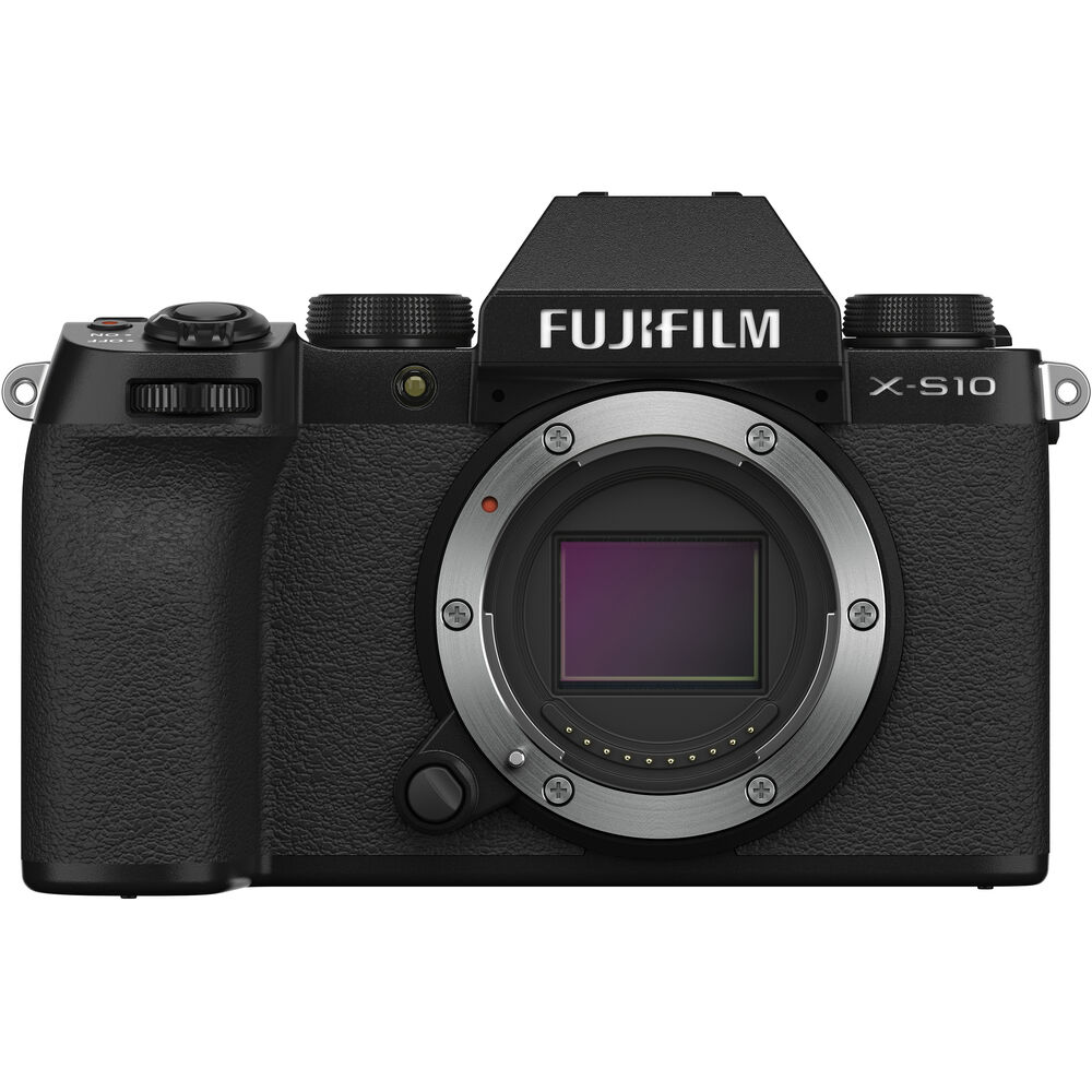 Fujifilm X-S10 (Black) with XC 15-45mm OIS PZ & XC 50-230mm OIS II Lenses Kit