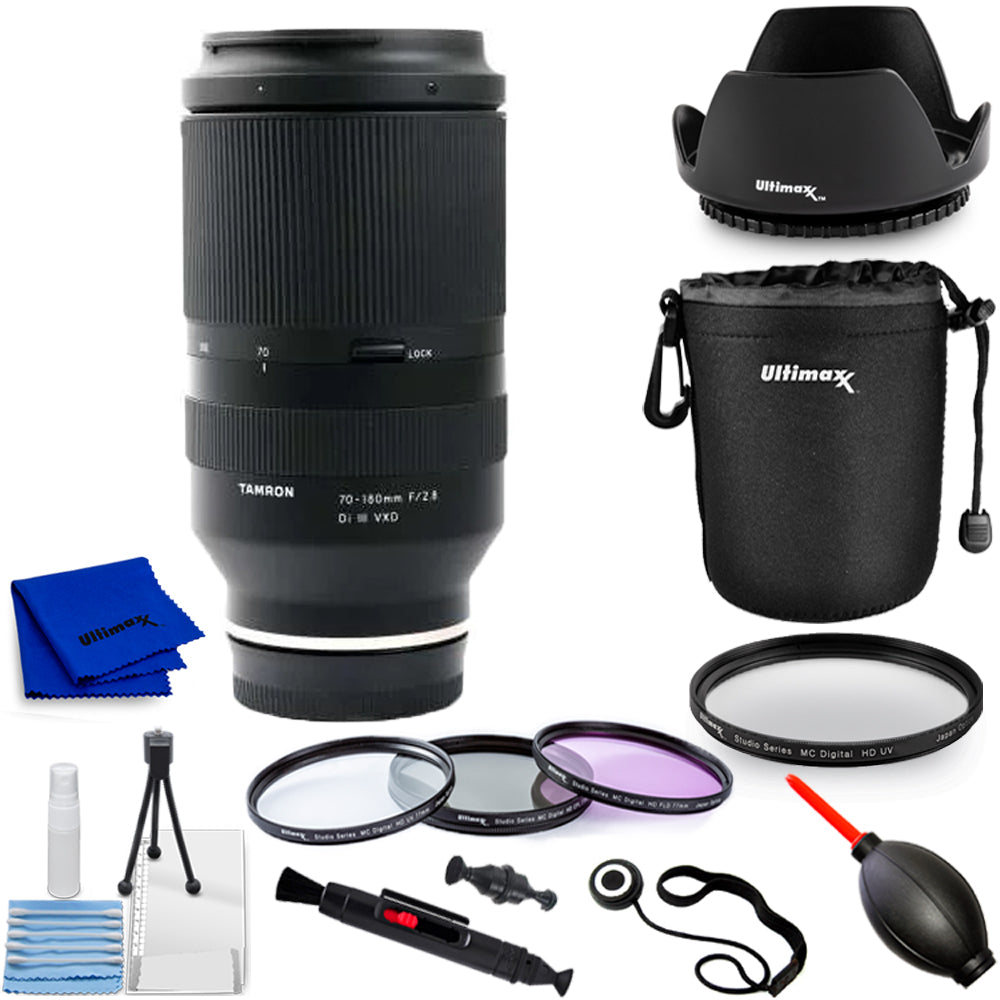 Tamron 70-180mm f/2.8 Di III VC VXD G2 Lens (Sony E) AFA065S-700 - Accessory Kit