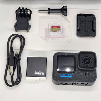 GoPro HERO12 Black Action Camera Specialty Bundle - 7PC Accessory Kit