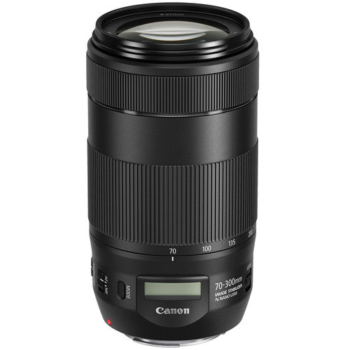 Canon EF 70-300mm f/4-5.6 IS II USM Lens 0571C002 + UV Ultraviolet Filter