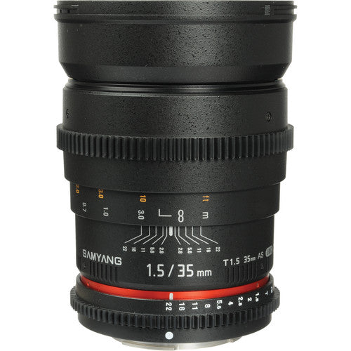 Samyang 35mm T1.5 Cine Lens for Sony E - SYCV35-NEX