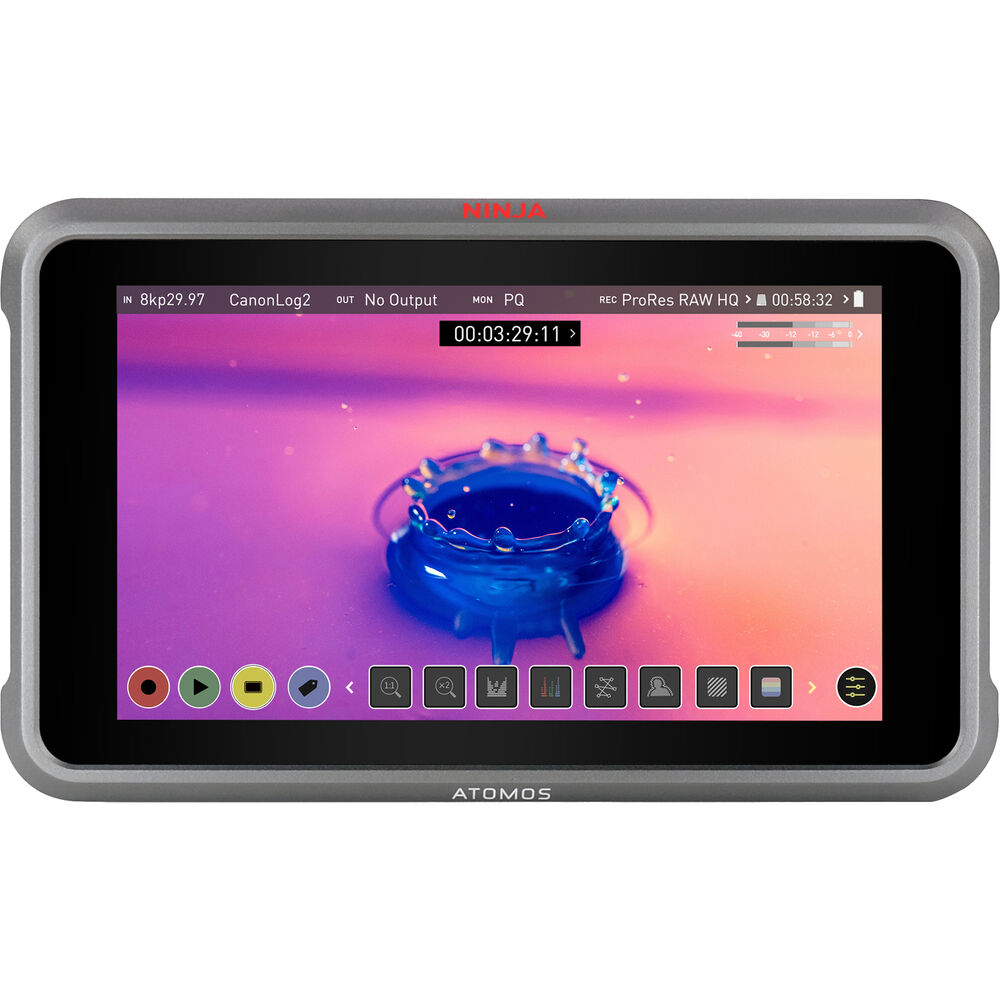 Atomos Ninja V+ 5.2" 8K HDMI H.265 Raw Recording Monitor + EXT BATT Bundle