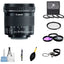 Canon EF-S 10-18mm f/4.5-5.6 IS STM + Macro Lens Kit + Filter Kit Bundle