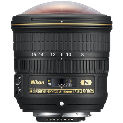 Nikon AF-S Fisheye NIKKOR 8-15mm f/3.5-4.5E ED Lens - 20066