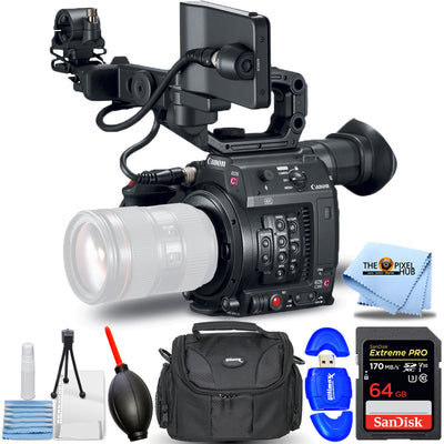 Canon EOS C200 UHD 4K Cinema Camera (EF-Mount) 2215C002 - 7PC Accessory Bundle