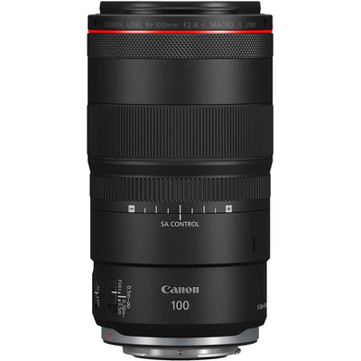 Canon RF 100mm f/2.8L Macro IS USM Lens With 12 Piece Accessory Bundle