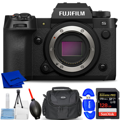FUJIFILM X-H2S Mirrorless Camera 16756924 - 7PC Accessory Bundle