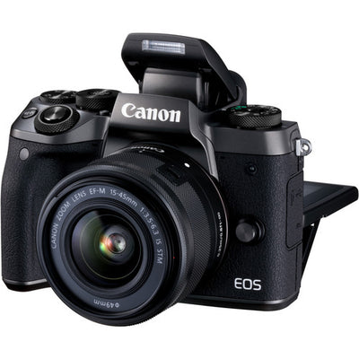 Canon EOS M5 Mirrorless Digital Camera with 15-45mm Lens - 1279C011