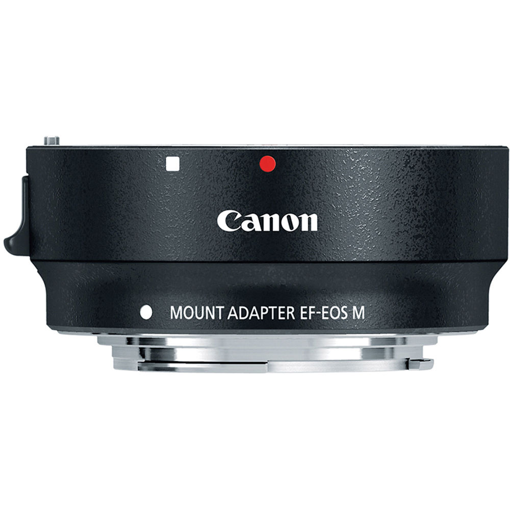 Canon EF-M Lens Adapter for Canon EF / EF-S Lenses 6098B002 - 6PC Accessory Kit