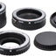 Xit XTETS Auto Focus Macro Extension Tube Set for Sony SLR Cameras (Black)