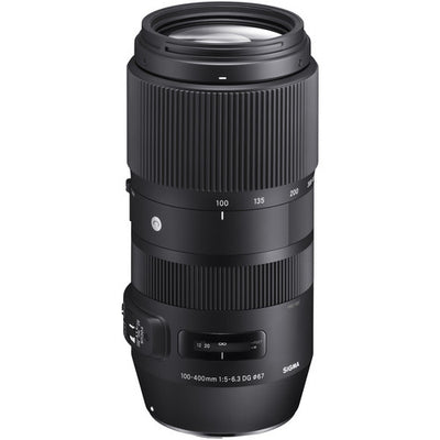 Sigma 100-400mm f/5-6.3 DG OS HSM Contemporary Lens for Nikon F - 729955
