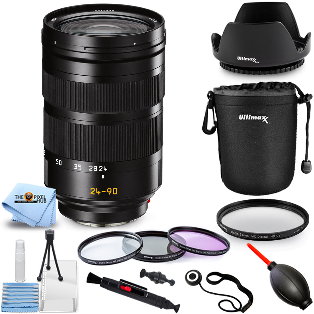 Leica Vario-Elmarit-SL 24-90mm f/2.8-4 ASPH. Lens 11176 - 10PC Accessory Bundle