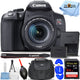 Canon EOS Rebel T8i DSLR with 18-55mm Lens 3924C002 - Essential 64GB Bundle Canon