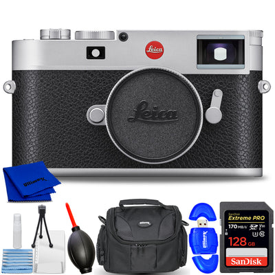 Leica M11 Rangefinder Camera (Silver) 20201 - 7PC Accessory Bundle