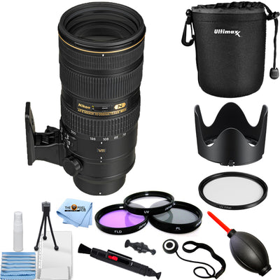 Nikon AF-S NIKKOR 70-200mm f/2.8G ED VR II Lens 2185 - Filter Kit Bundle