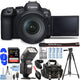 Canon EOS R6 Mark II Mirrorless Camera with 24-105mm f/4 Lens - 12PC Bundle Canon