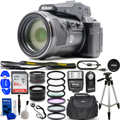 Nikon COOLPIX P950 Digital Camera 26532 - 20PC Accessory Bundle