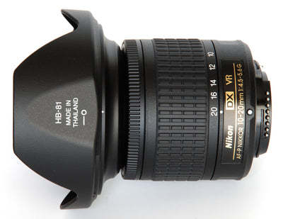 Nikon AF-P DX NIKKOR 10-20mm f/4.5-5.6G VR Lens 20067 - 10PC Accessory Bundle