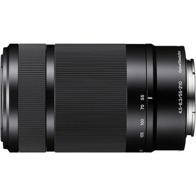 Sony E 55-210mm f/4.5-6.3 OSS E-Mount Lens (Black) - SEL55210/B