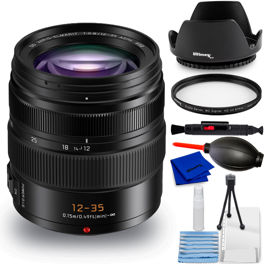 Panasonic Leica DG Vario-Elmarit 12-35mm f/2.8 ASPH. POWER O.I.S. Lens - Bundle