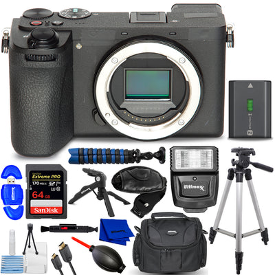 Sony a6700 Mirrorless Camera (Body) ILCE-6700 - 14PC Accessory Bundle