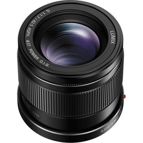 Panasonic Lumix G 42.5mm f/1.7 ASPH. POWER O.I.S. Lens - H-HS043K