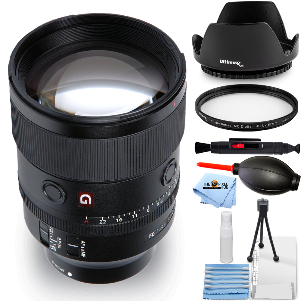 Sony FE 135mm f/1.8 GM Lens SEL135F18GM - Essential UV Filter Bundle