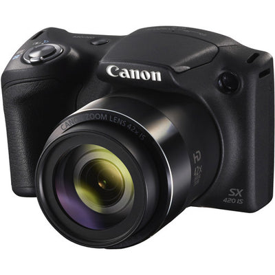 Canon PowerShot SX420 IS (Black) with 42x Optical Zoom & Built-In Wi-Fi