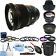 Sigma 50mm f/1.4 DG HSM Art Lens for Canon EF + Telephoto and Wide Angle Lenses Sigma