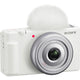Sony ZV-1F Vlogging Camera (White) - ZV1F/W Sony