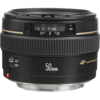 Canon EF 50mm f/1.4 USM Lens - 2515A003