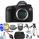 Canon EOS 5DS R DSLR Camera (Body Only) 0582C002 + 64GB + Flash + Tripod Bundle Canon