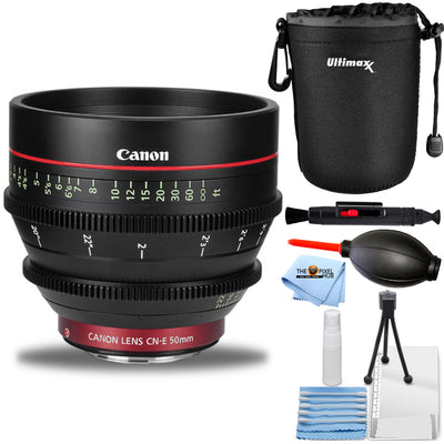 Canon CN-E 50mm T1.3 L F Cinema Prime Lens (EF Mount) - 6570B001