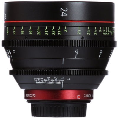 Canon CN-E 24mm T1.5 L F Cinema Prime Lens (EF Mount) - 6569B001