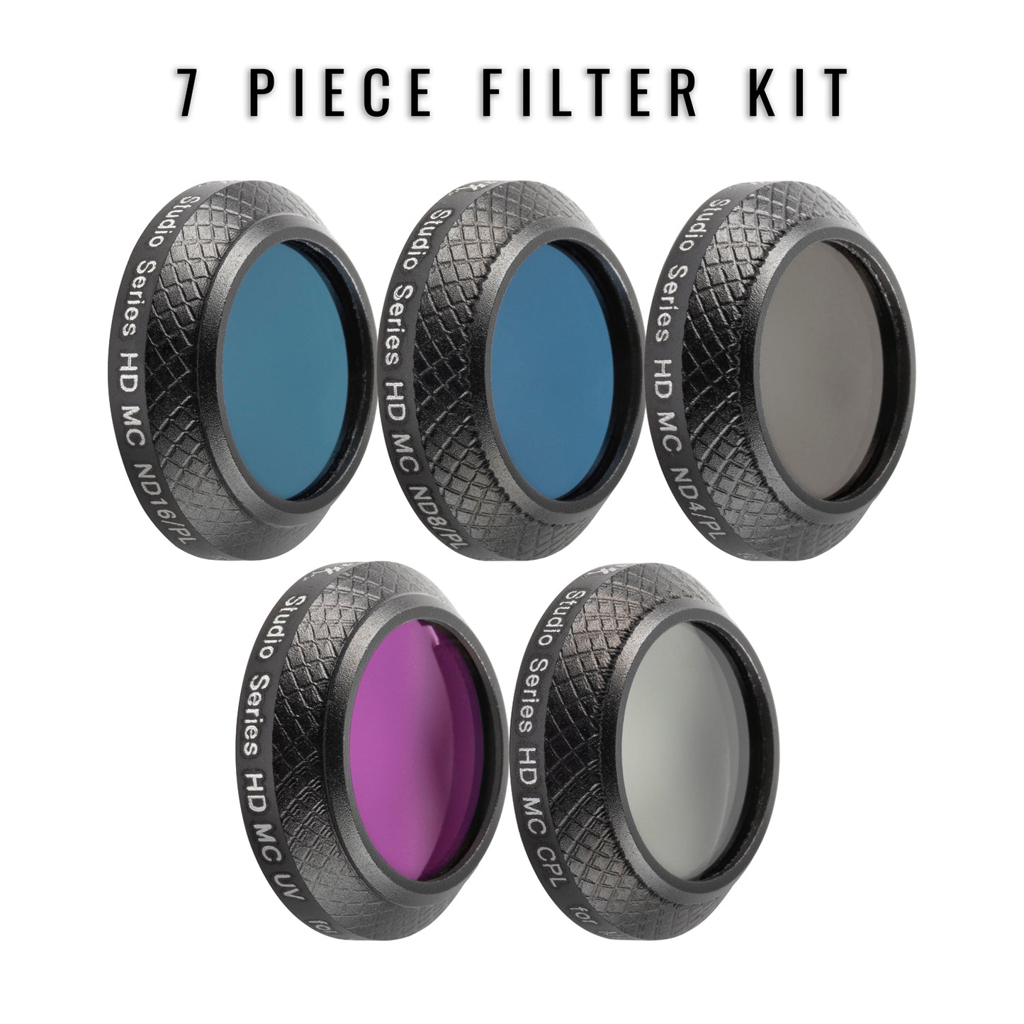 UV CPL ND4 ND8 ND16 Camera Filter Lens 7pc Kits for DJI Mavic Pro Drone Camera