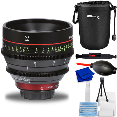 Canon CN-E 24mm T1.5 L F Cinema Prime Lens (EF Mount) 6569B001 - Accessory Kit