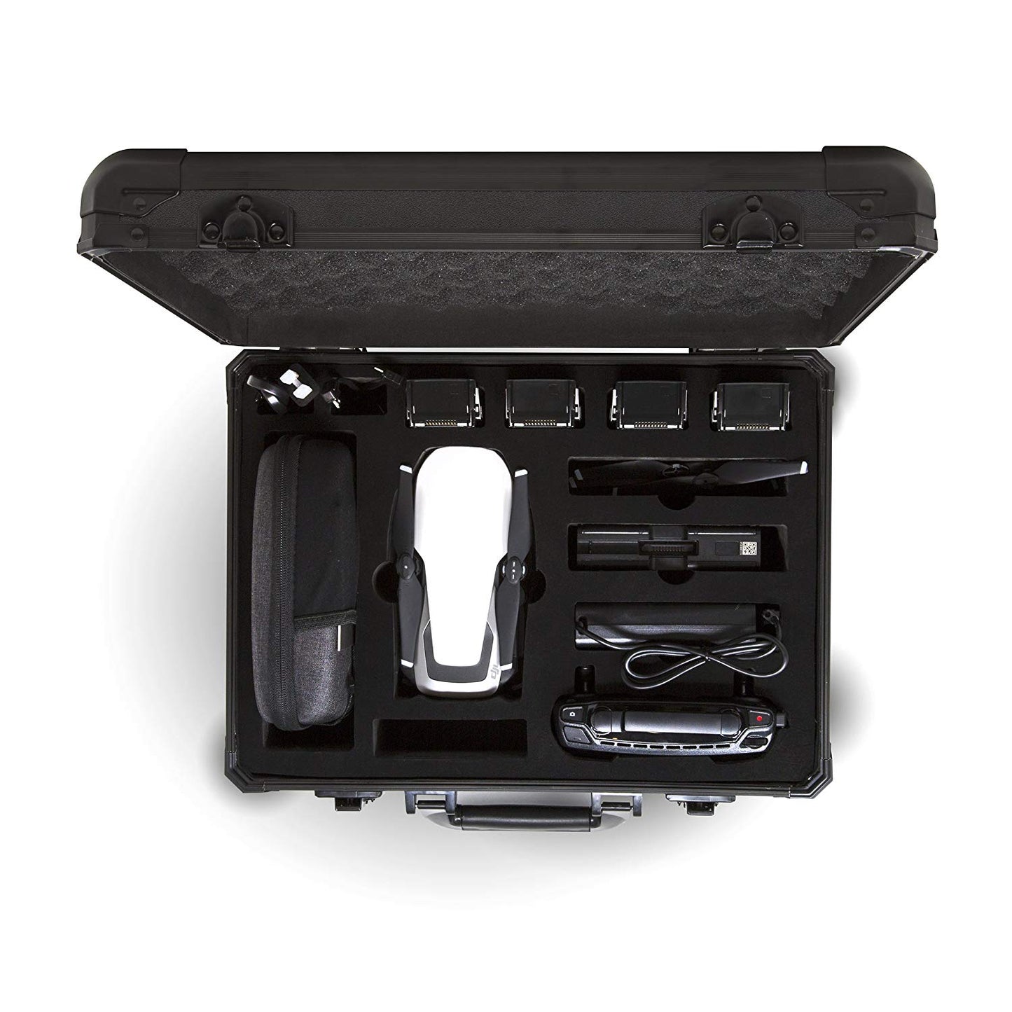 Black Heavy Duty Aluminum Waterproof Travel Carry Case for DJI Mavic Air