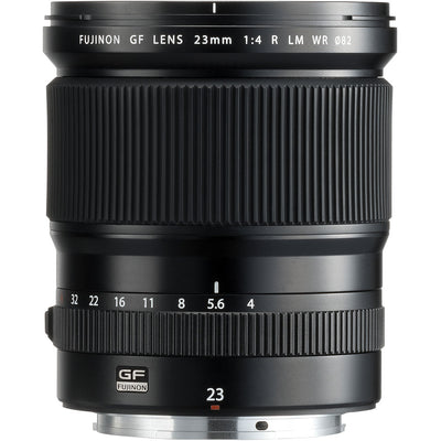 FUJIFILM FUJI GF 23mm f/4 R LM WR Lens 600018567 - 7PC Accessory Bundle