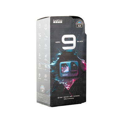 GoPro HERO9 Black Waterproof 5K Camcorder + 64GB + Tripod + Case Bundle