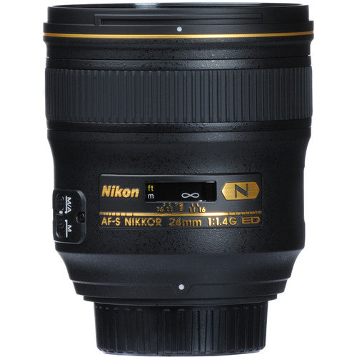 Nikon AF-S NIKKOR 24mm f/1.4G ED Lens 2184 - Essential UV Filter Bundle