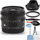 Sigma 45mm f/2.8 DG DN Contemporary Lens for Sony E 360965 - 5PC Bundle Sigma