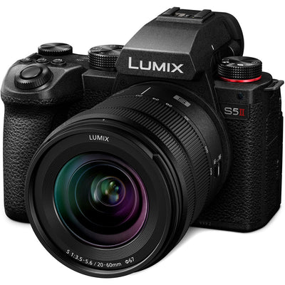 Panasonic Lumix S5 II Mirrorless Camera with S 20-60mm f/3.5-5.6 Lens DC-S5M2KK