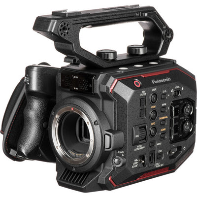 Panasonic AU-EVA1 Compact 5.7K Super 35mm Cinema Camera + 64GB + LED Light Kit