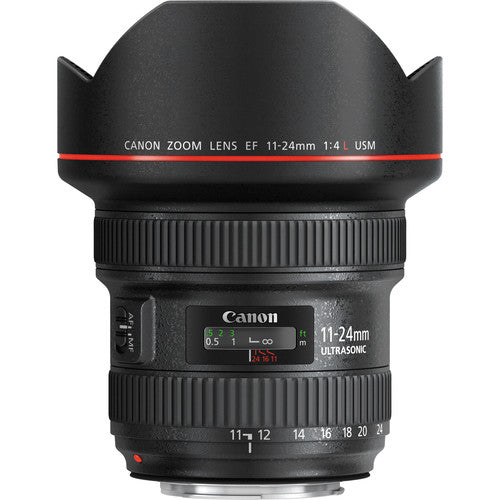 Canon EF 11-24mm f/4L USM Wide-Angle Zoom Lens (Black) - 9520B002