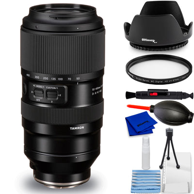 Tamron 50-400mm f/4.5-6.3 Di III VC VXD Lens for Sony E A067S - Accessory Kit