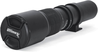 Super 500mm f/8 Manual Telephoto Lens for Nikon D Model Cameras D7200 D5600 D5