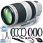 Canon EF 100-400mm f/4.5-5.6L IS II USM Lens 9524B002 + Filter Kit Bundle