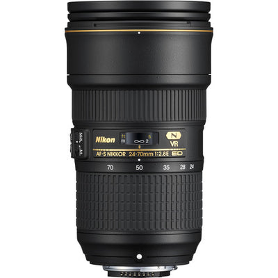 Nikon AF-S NIKKOR 24-70mm f/2.8E ED VR Lens - 20052