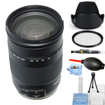 Tamron 18-400mm f/3.5-6.3 Di II VC HLD Lens for Canon EF + UV Filter Bundle