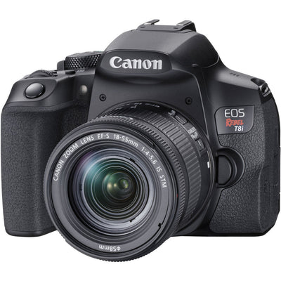 Canon EOS Rebel T8i DSLR Camera with 18-55mm Lens - 3924C002